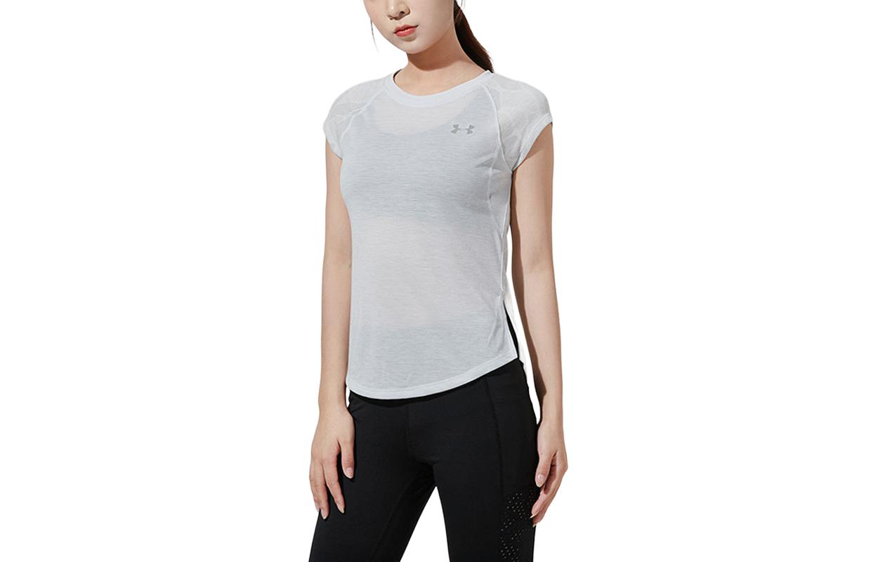 Under Armour Raglan Sleeve T Shirt Women s Gray 1350070-014 M