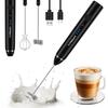 Philorn Milk USB 3 Speed Electric Milk 200g Multi-Function Frother, Rechargeable, Settings, Frother, 23000rpm, Ultra-Lightweight