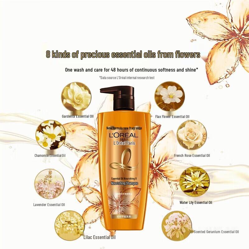 L Oreal Elvive Extraordinary Oil Nourishing Shampoo & Conditioner Set