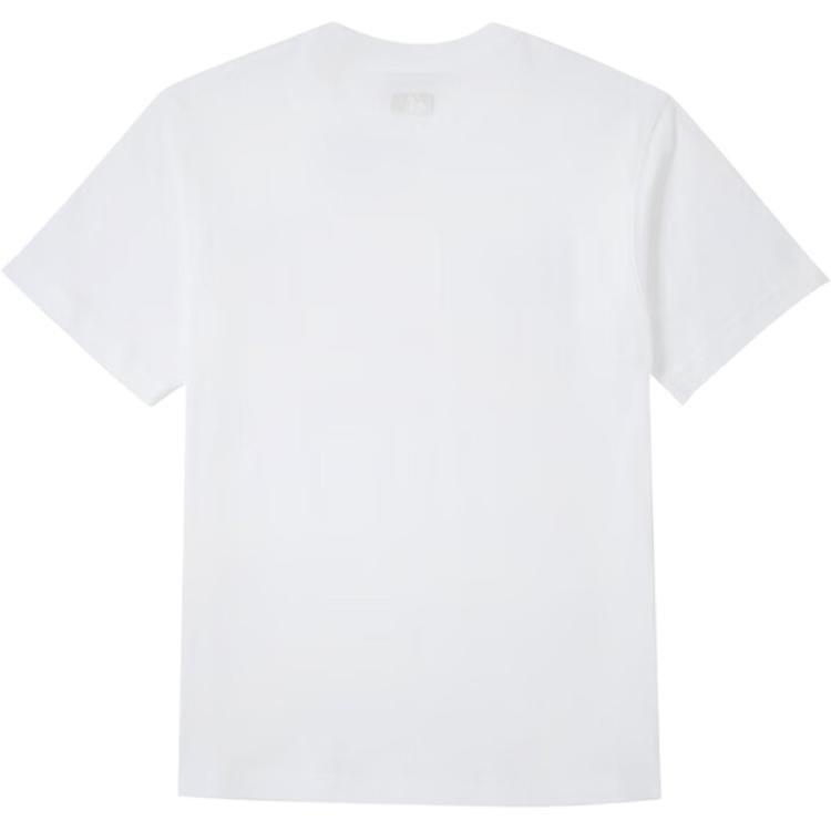 New MLB T Shirts Unisex White 3ATSJ0133-07WHS