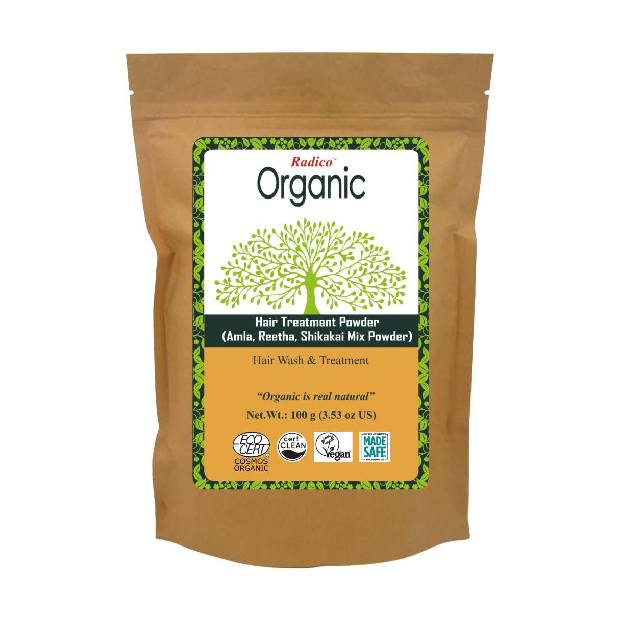 Порошок для ухода за волосами (100 г), Hair Treatment Powder,  Radico Organic