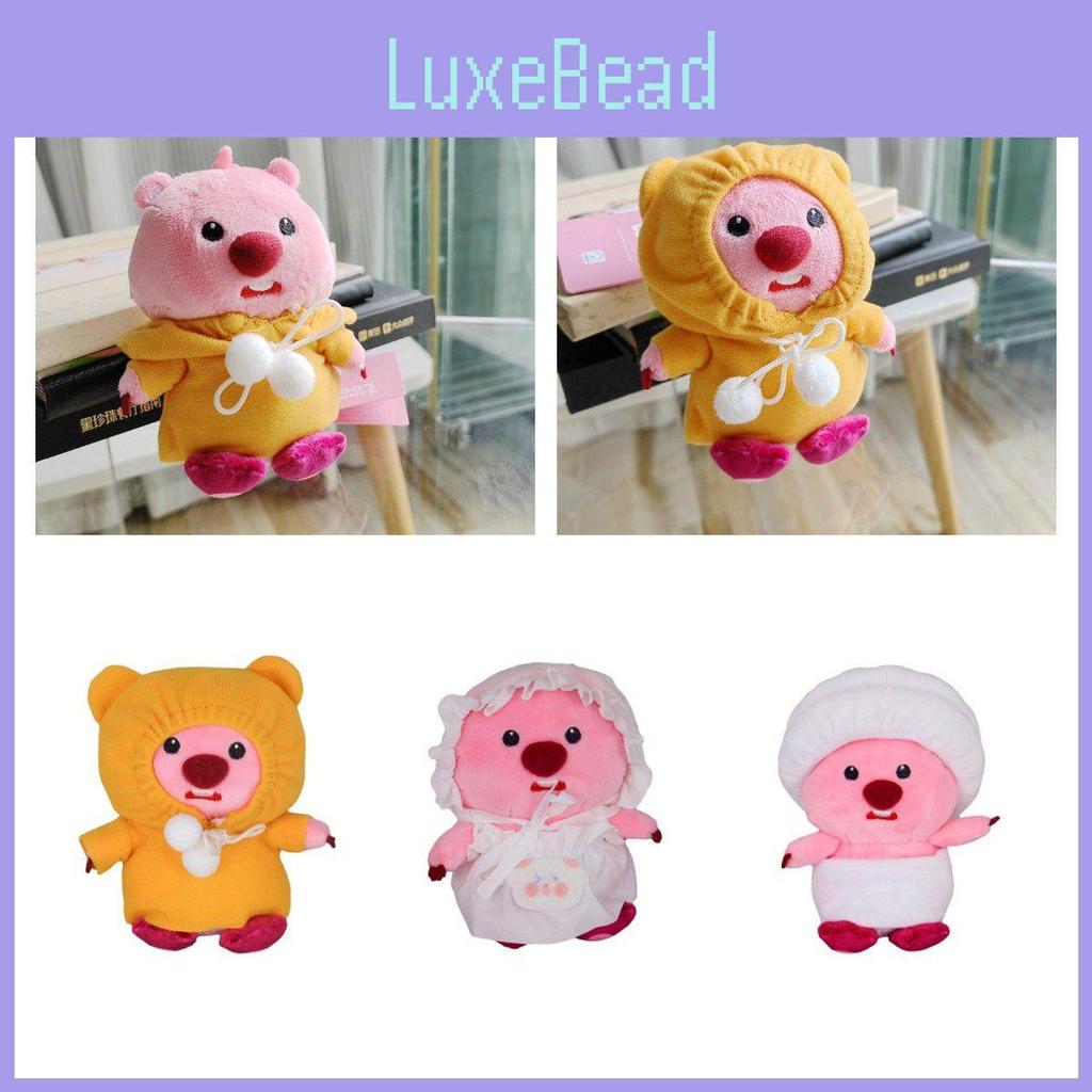 Weiches kuscheliges Loopy Pororo der kleine Pinguin Plüschtier Anhänger Schlüsselanhänger Weihnachtsgeschenk für Mädchen