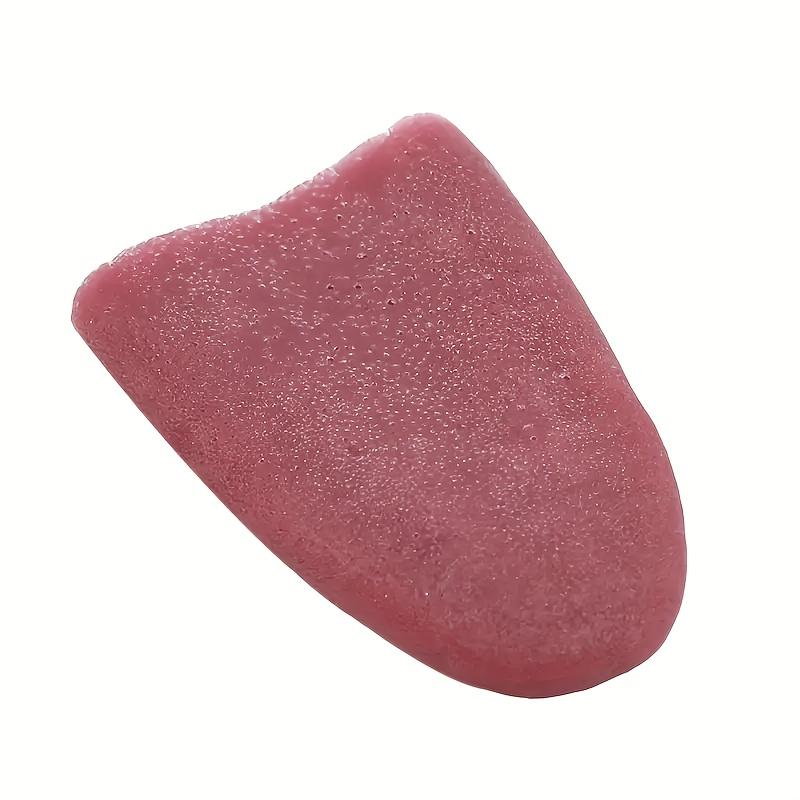 

1PCS Funny Silicone Fake Tongue Prank Prop - Perfect for Halloween & Party Tricks, No Batteries Required