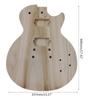 Parti del Corpo della Chitarra, Accessori per Basso su Legno Bianco Piattino per Stile Lp