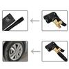 Bomba de Bicicleta Mangueira Adaptador de Bico Duplo Peças de Bombeamento Serviço Acessórios Automotivos Conversor de Válvula Schrader/Presta F/V A/V Bicicleta