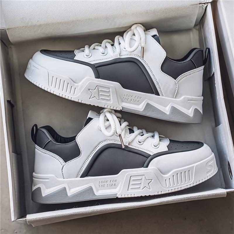 Fashion Men's 2025 Spring Versatile Wear-resistant Sports Flat Shoes Outdoor Sports Fashion Trend Comfortable Non slip Chunky sneakers