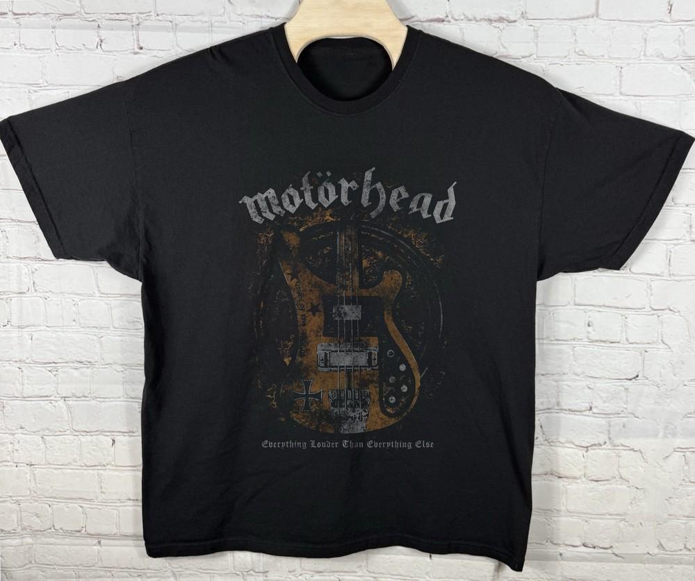 Motorhead Лемми#039s Бас Винтажный Стиль Унисекс Футболка Размер S5XL Унисекс Футболка L