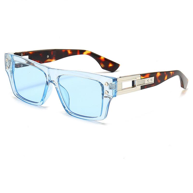 Glamour Luxury Men Sunglasses Trendy Fashion Brand Square Sun Glasses Unisex  Designer Shades