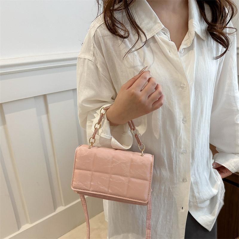 Stilvolle Damen Umhängetasche Modische Kleine Quadratische Crossbody Tasche In Mehreren Farben