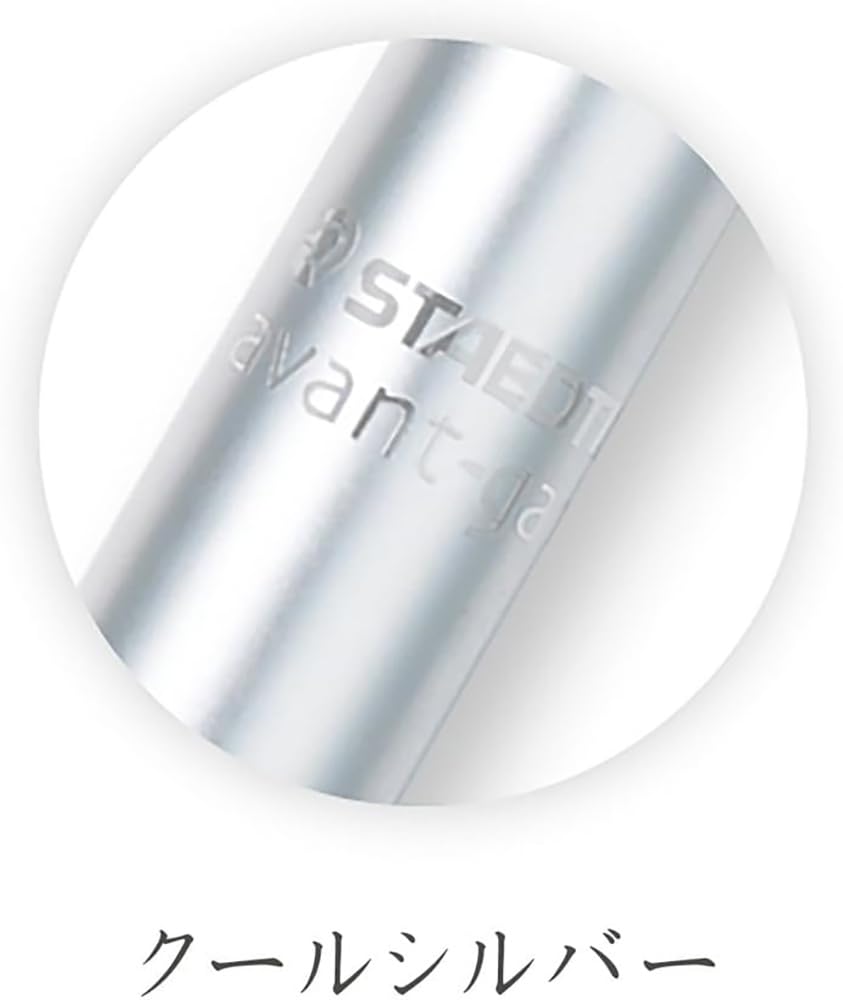STAEDTLER Cool Avant-Garde Multi-Function Pen, Silver, 927AG-S