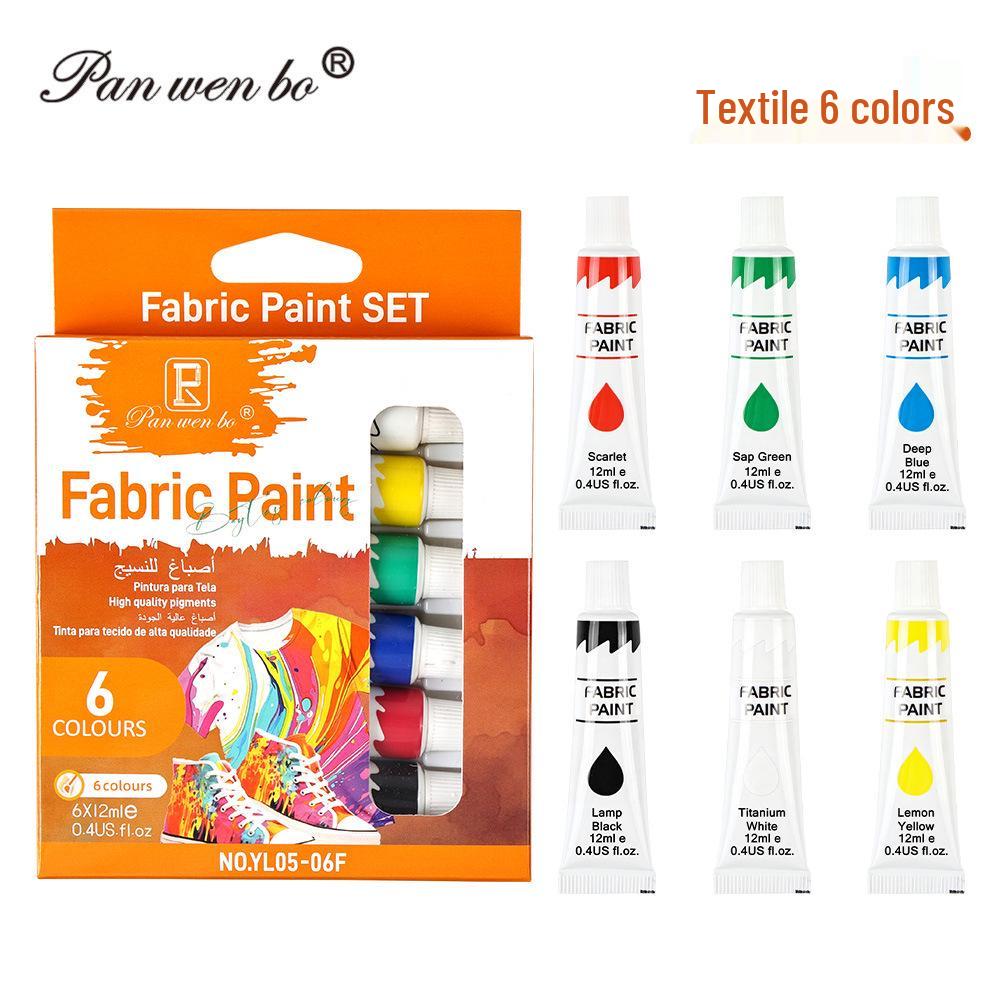 25ml Acrylic Paint Set for Textiles, Glass, and Watercolor Art Projects