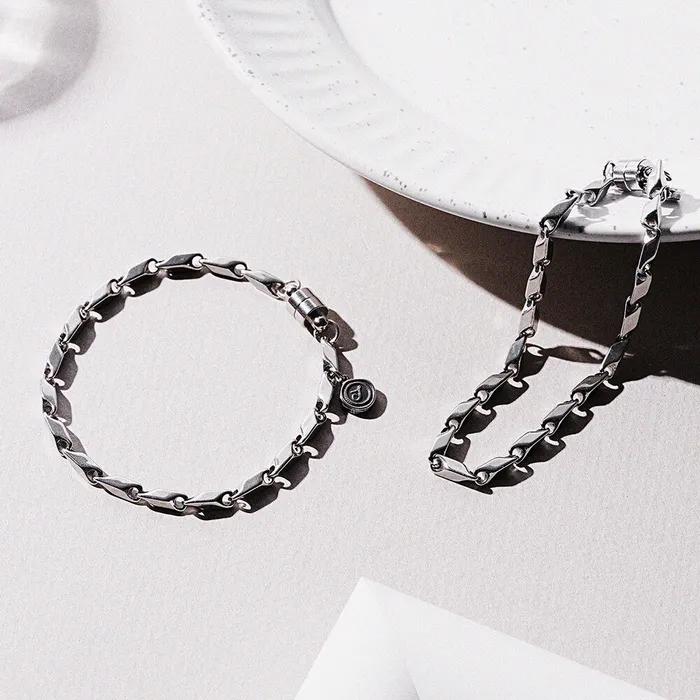 Stress ZERO 3 Half Prism Chain Bracelet (C2503AC1294_SV)