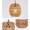 Hanging Lamps, Rattan Chandeliers (excluding Bulbs), 15-foot Plug Power Cord, Wall-mounted Chandeliers, Suitable For Bedrooms And Living Rooms