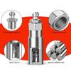 Lubrication Adapter Coupler Connector Grease Needle Nozzle Injectors Tool for Mechanical Use Heavy Machinery Maintenance