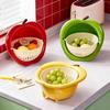 Vertical Fruit-Shaped Draining Basket - Cute, Thickened Kitchen Storage for Home Use