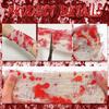 Halloween Bloody Cloth Strips Blood Gauze Bandage Haunted House Cosplay Costume Prop Horror Party Scene Decor Props Supplies
