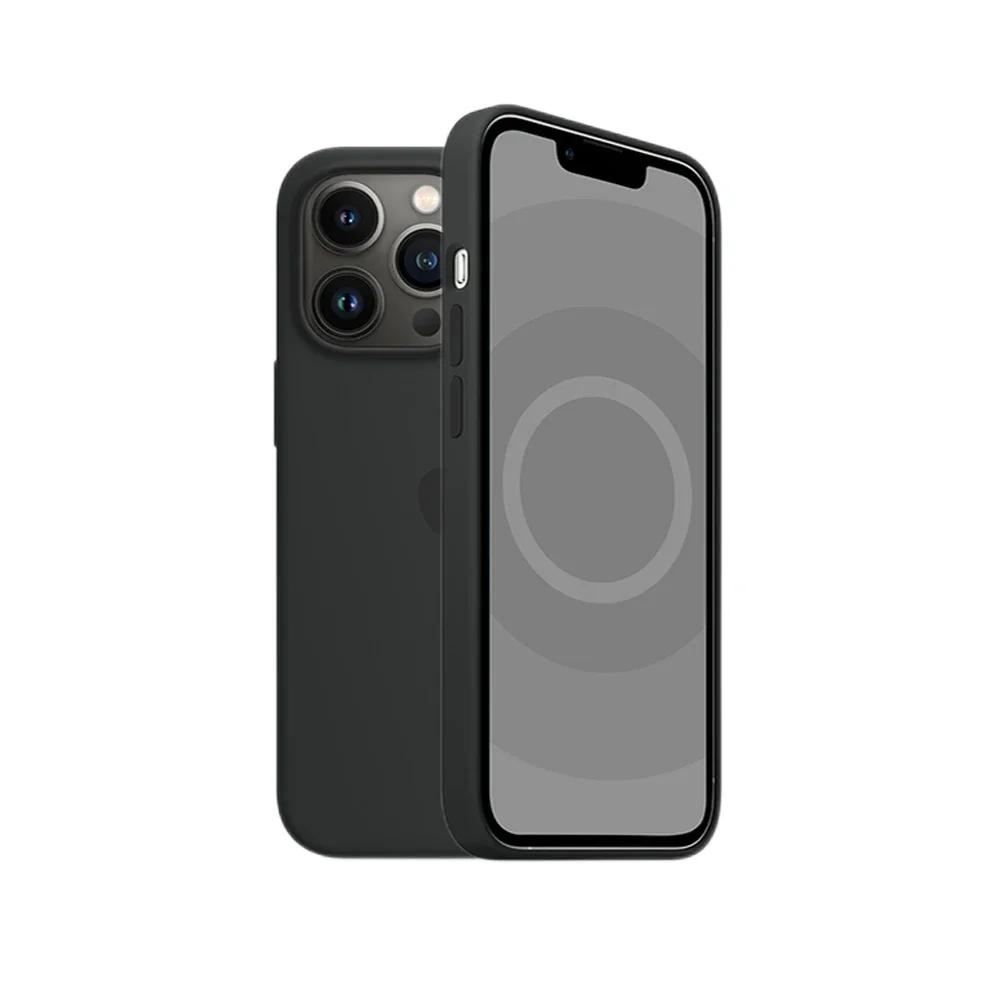 Apple iPhone 13 Pro Max pro Hülle Animation Magsafe Flüssigsilikon Magnetische Hülle für iPhone 13 Kabelloses Laden Schutzhülle