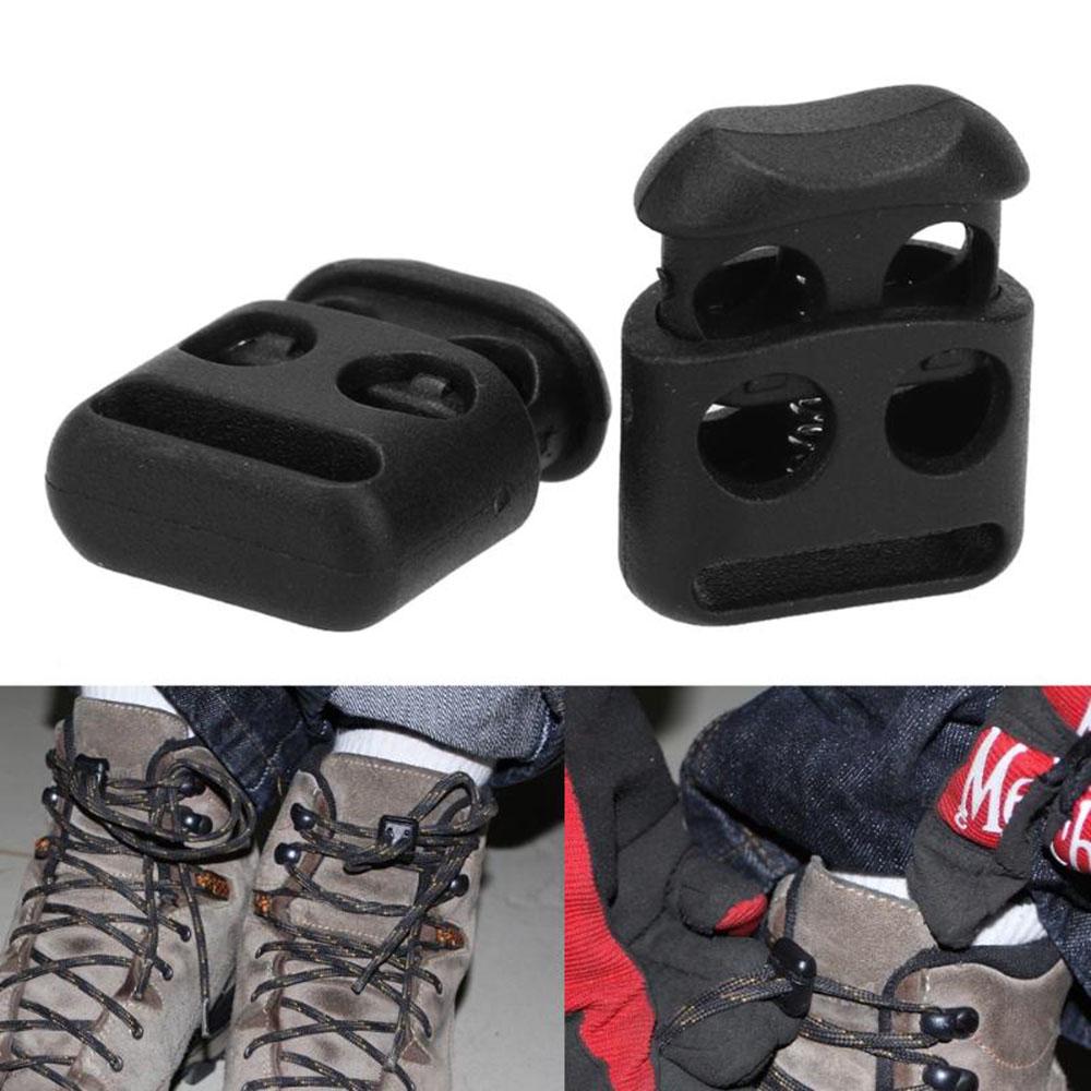 Lot 10x Grenade Shoelace Buckle Stopper Rope Clamp Paracord Cord Spring Lock