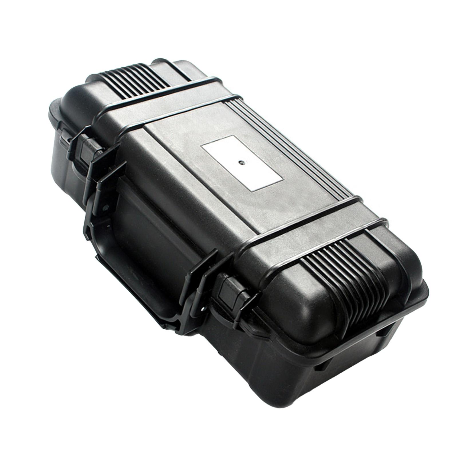 

Waterproof Shockproof And Durable Tool Box 305x165x105mm Gear Container With High Density Foam For Outdoor And DIY Use