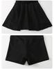 Women's High-Waisted Skirted One-Piece Swimsuit: Tummy Slimming Korean Fashion 2025 for Hot Springs and Swimming