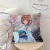 M-Mi-ku Anime NakanoS Personalized Picture Text Home Decorative Pillows Household Gifts 45x45cm