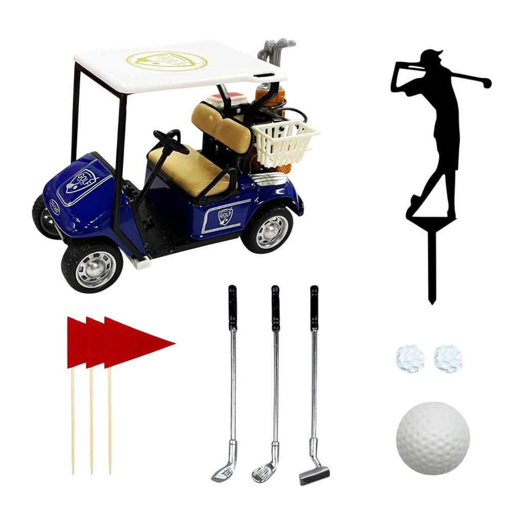Decorazioni per Torta di Compleanno Palline da Golf in Acrilico Decorazioni per Cupcake Ornamenti per Padre Papà Uomini Set di Articoli per Feste