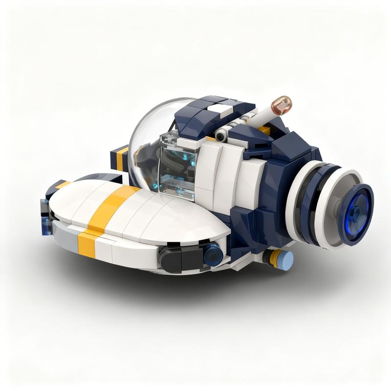 281 Teile MOC Subnautica Seamoth Modell Bausteine Konstruktion Weihnachtsgeschenke Spielzeug Kreative DIY Idee Stein Kinder Architektur