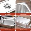 Commercial Stainless Steel Gastronorm Pan