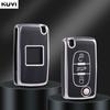 Nový TPU kryt pouzdra na dálkové ovládání na auto pro Peugeot 107 207 307 308 407 607 3008 5008 pro Citroen Xsara Picasso C5 C6 C8 Keyless