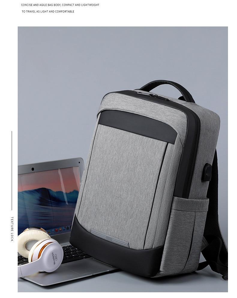 Customizable Double Shoulder Laptop Backpack - Quality Multi-Compartment Schoolbag for Students and Commuters