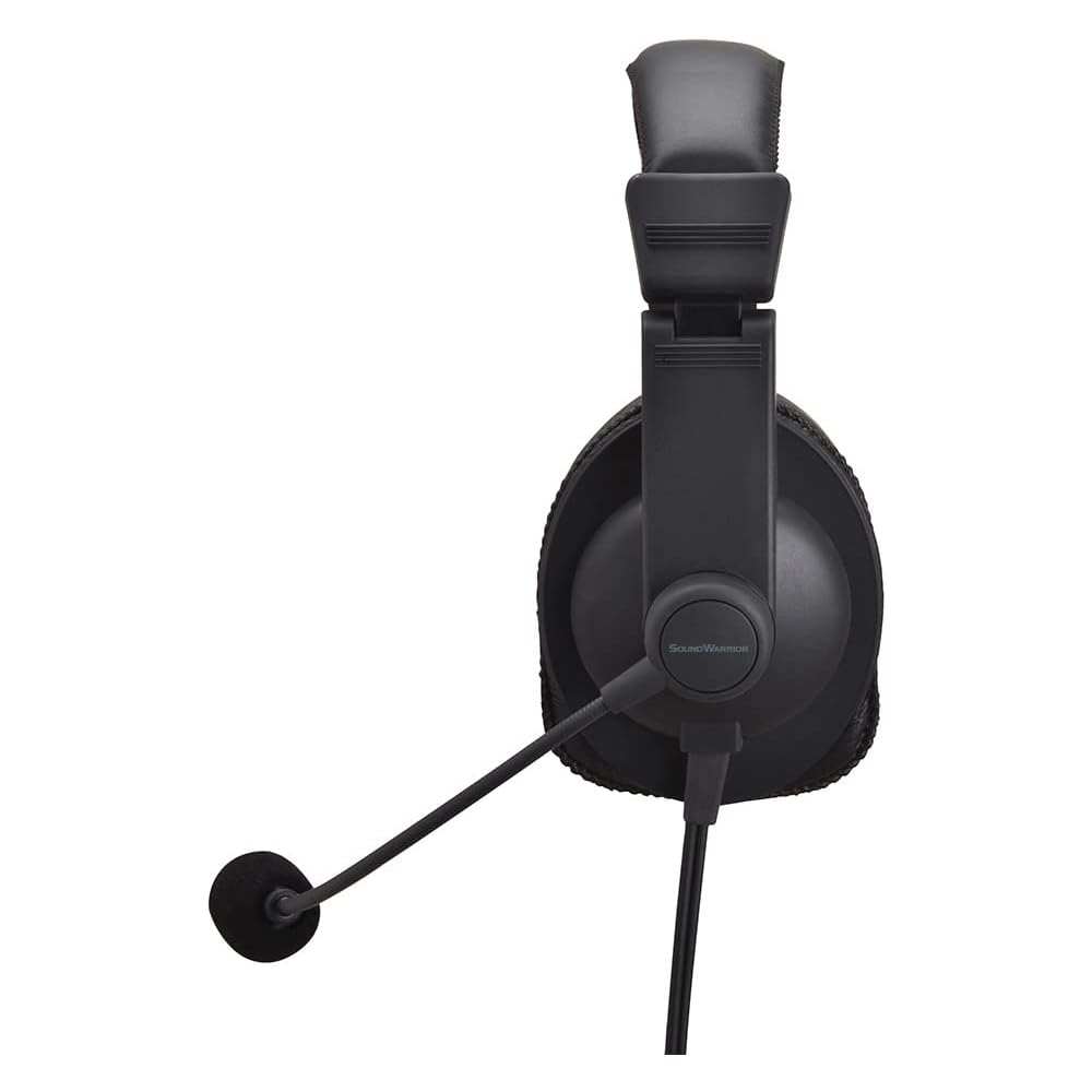 Soundwarrior SW-TR2 Lightweight Closed-Back Over-Ear Headset with Replacement Accessories Made In Japan
