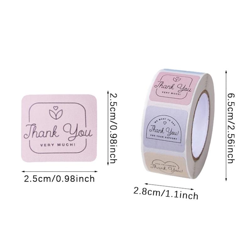 50/100/500ST Tack för din beställning Affärskort Shopping Köp Tack Hälsningskort Uppskattningskort För Små Företag