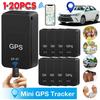 1PC Mini GF07 GPS Car Tracker Real Time Tracking Anti Theft Anti Lost Locator Strong Magnetic Mount SIM Message Positioner
