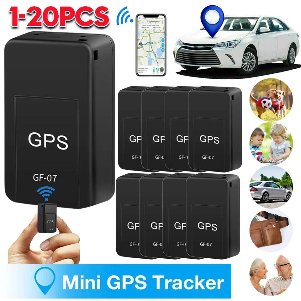 1PC Mini GF07 GPS Car Tracker Real Time Tracking Anti Theft Anti Lost Locator Strong Magnetic Mount SIM Message Positioner