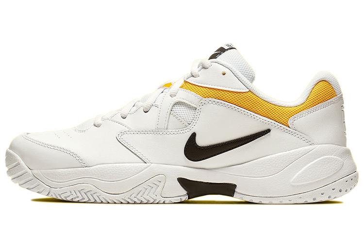 Nike Court Lite 2  Black White Yellow  AR8836-101 44