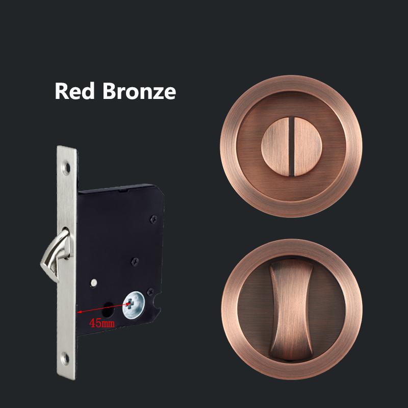 TOP KNORR Sliding Door Sliding Door Lock Modern Invisible Sliding Door Lock Zinc Alloy Hook Hidden Hook Hidden Door Lock
