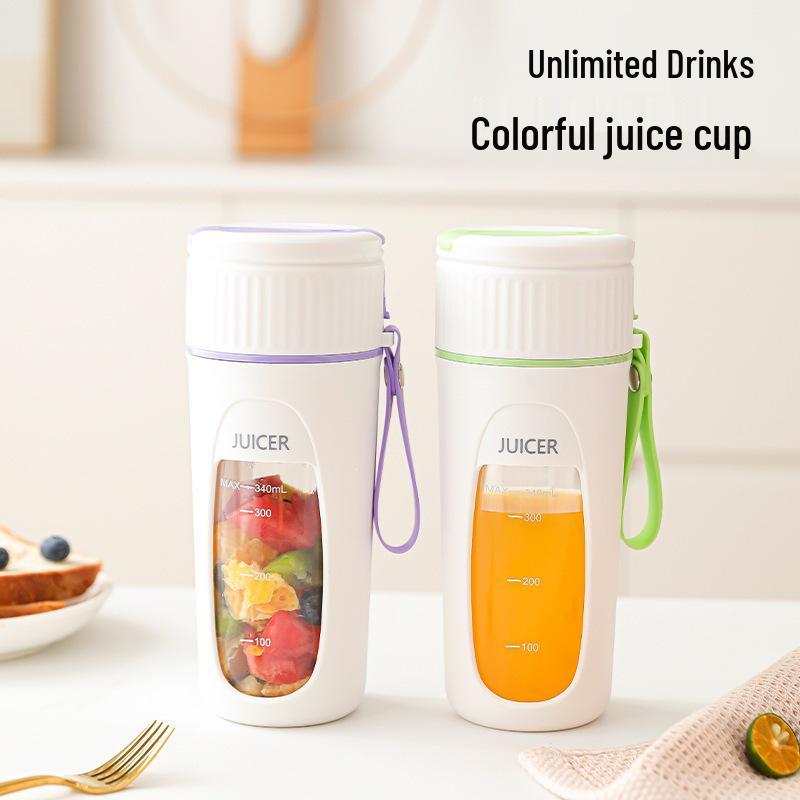 USB Portable Multi-function Fruit Juice Blender - Ideal for Students and Travel
