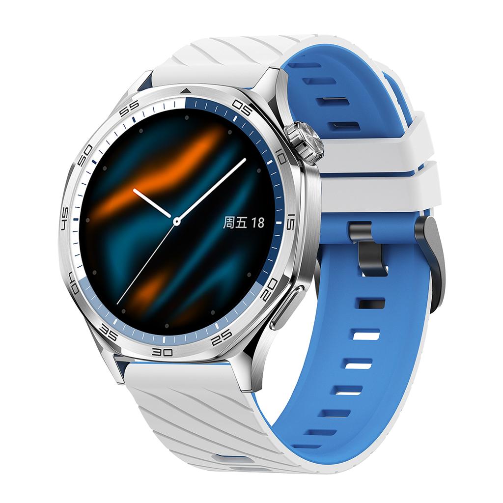 22mm Replace Band for Amazfit Balance/GTR 4 3 2 Silicone Watchband For Amazfit Bip 6 5/ Stratos 3 2 2S Adjustable Strap Bracelet