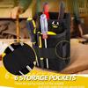 Hardware Waist Mount Utility Pouch Fire Resistant Construction Multi Pocket Layout Adjustable Strap For Tool Equipment Safety