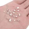Copper Square Cut Ball Beads for DIY Jewelry Making Craft 10 Pcs