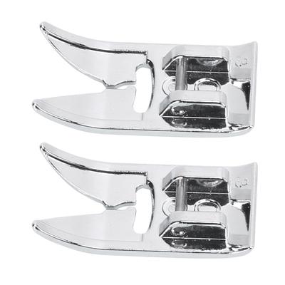 2Pcs Presser Foot Wear Resistance Stainless Steel Sewing Tools for Replace Old Sewing Machine Accessories