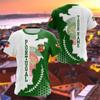 3D Portugal National Emblem Graphic T Shirt for Men Clothing Casual Unisex Short Sleeved Tee Shirts Streetwear Y2k Tops T-shirt
