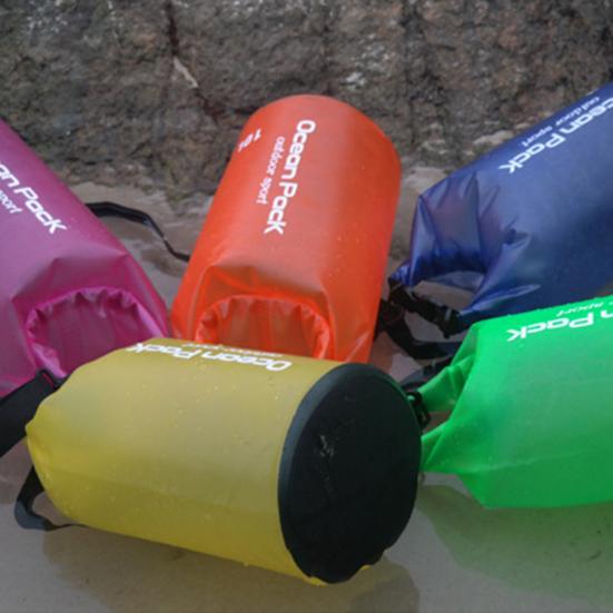 2/5/10/15/20L Rafting Bag Foldable High Capacity Leak-proof PVC Waterproof Dry Bag Pack Sack