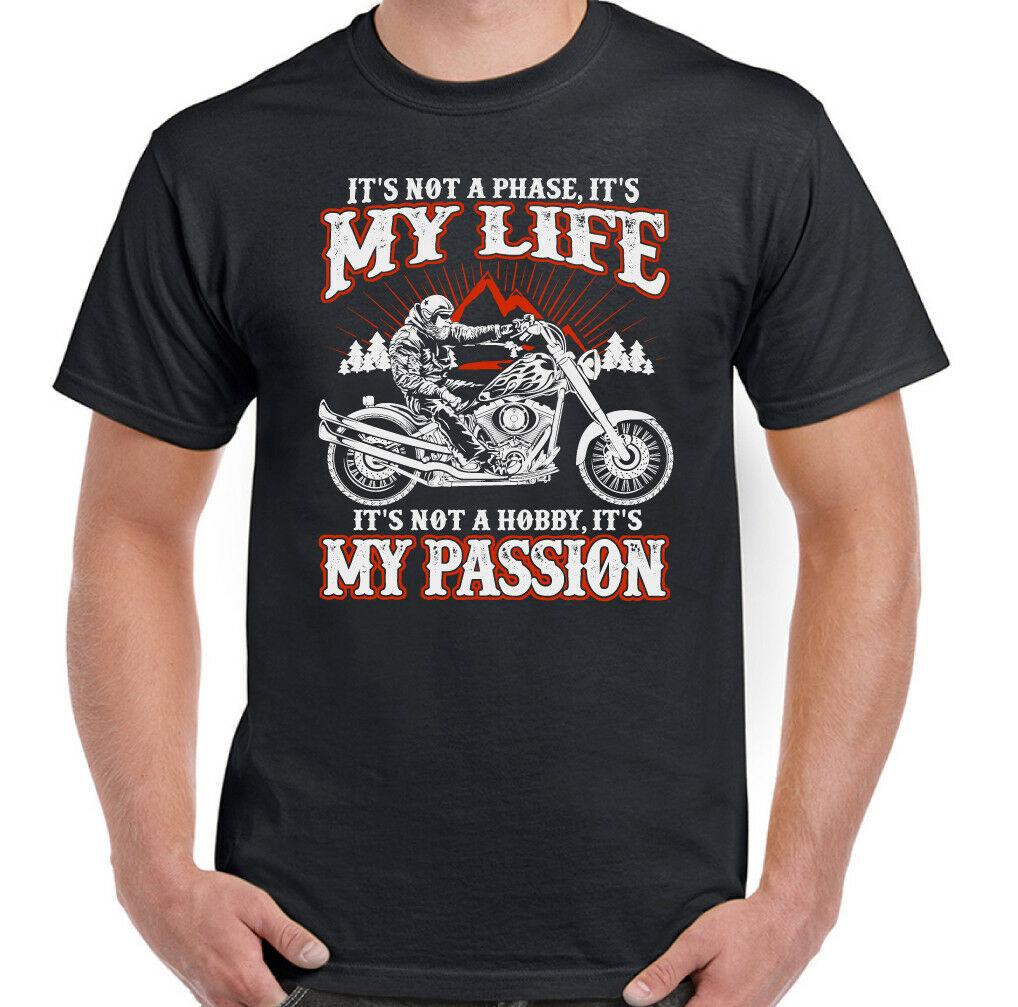 Its Not A Phase Mens Funny Biker T-Shirt Motorbike Motorcycle Bike S разноцветный