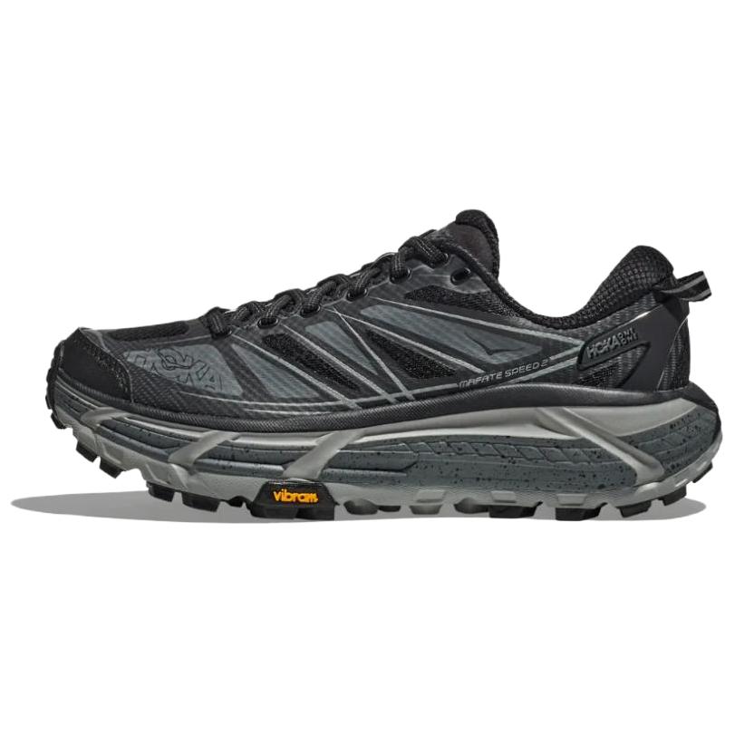 HOKA ONE ONE Mafate Speed 2 Abrasion Resistant Low top Running Shoes Unisex 1126851-BCSTL(Team920-)