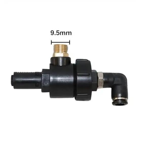 1 PZ Valvola a sgancio rapido Pezzi di ricambio per smontagomme Valvola di scarico rapido in metallo per macchina tagliapneumatici Smontagomme Ricambio
