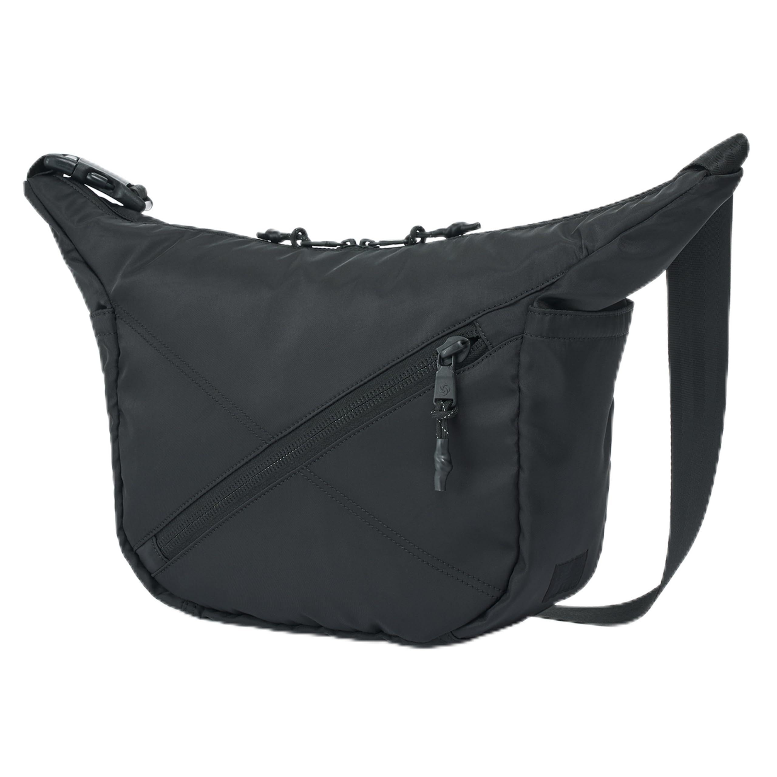 

Samsonite Red Bias Jack 4 Sling Shoulder Fits One Size Bag, Laptop, Lightweight, Approx. 9.5L, Business/Casual Bag, Black, 154602, чёрный