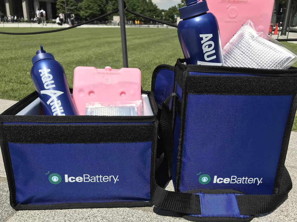 Mini Cooler Pack for Cooling Bags Temperature Between To Maximize Performance with Hydration and IceBattery™ (set 5-10°C Nutrition!)