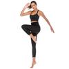 European-American Sports Yoga Set: Nude-Feel Bra & High-Waist Hip-Lift Pants