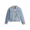 Levis X Beams Collaboration SS24 Super Wide V2 Series Lapel Single-Breasted Denim Jacket Unisex Jacket Light-Blue A8424-0001
